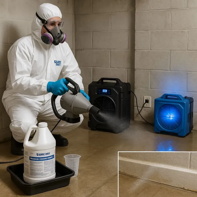 Sanitization and Odor Removal process in Cayce, SC
