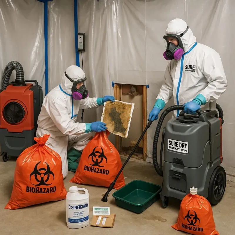 Contaminated Water Handling Protocols process in Cayce, SC